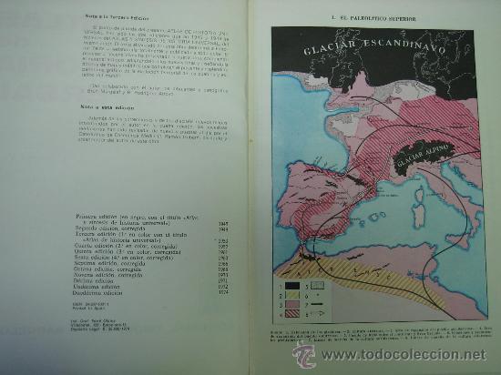 Libros de segunda mano: Atlas de Historia Universal 1975 - Foto 2