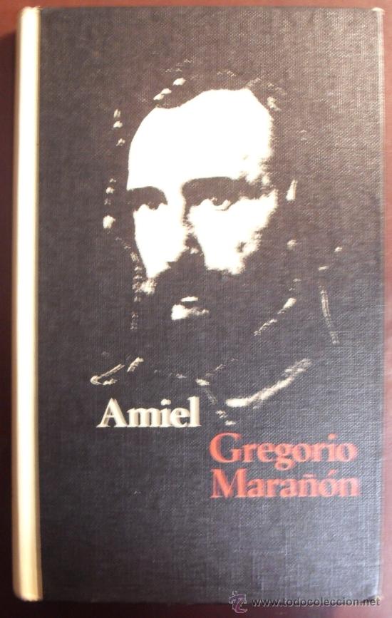 Libros de segunda mano: LIBRO AMIEL DE GREGORIO MARA&Ntilde;ON 1969 - Foto 1