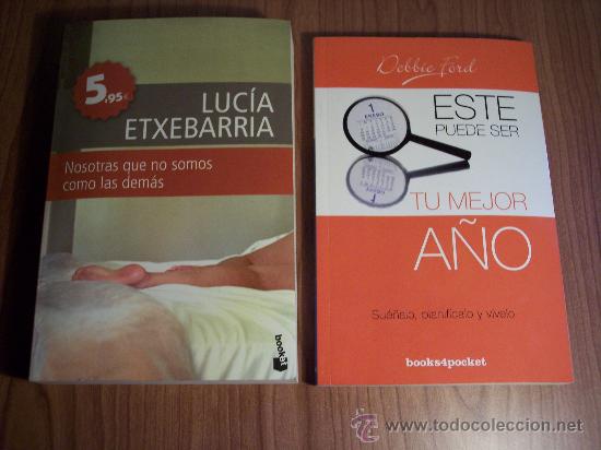 Libros de segunda mano: 2 LIBROS (ESTE PUEDE SER TU MEJOR A&Ntilde;O / NOSOTRAS QUE NO SOMOS COMO LAS DEMAS)