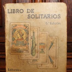 Libros de segunda mano: LIBRO DE SOLITARIOS DE 1948 EDITADO POR HIJOS DE HERACLIO FOURNIER EN 1942. Lote 30517218