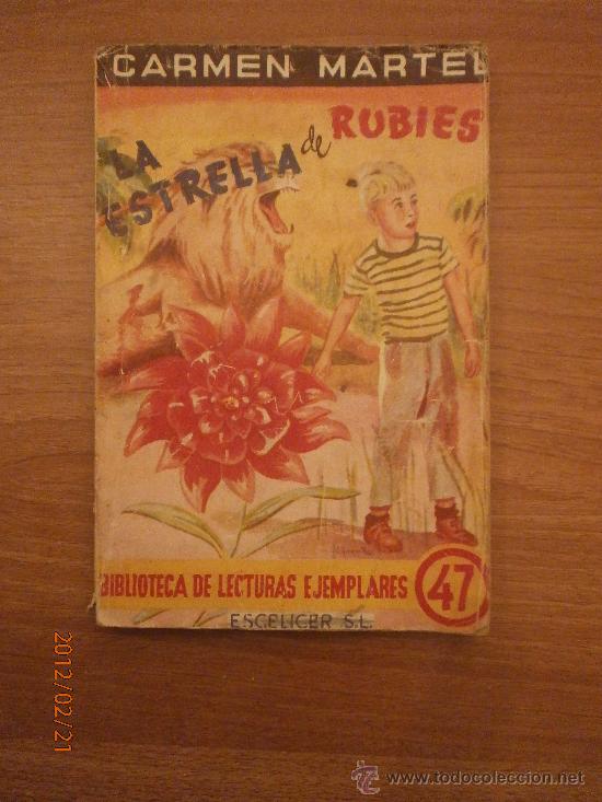 Libros de segunda mano: LIBRO -LA ESTRELLA DE RUBIES - CARMEN MARTEL - Foto 1