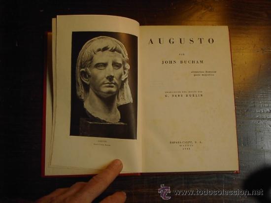 Libros de segunda mano: John Bucham, Augusto, Espasa Calpe, 1942 - Foto 2