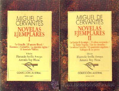 Libros de segunda mano: NOVELAS EJEMPLARES MIGUEL DE CERVANTES   L-825 - Foto 1