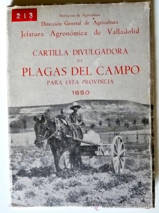 Libri di seconda mano: Cartilla Divulgadora de Plagas del Campo para la Provincia de Valladolid, 1950