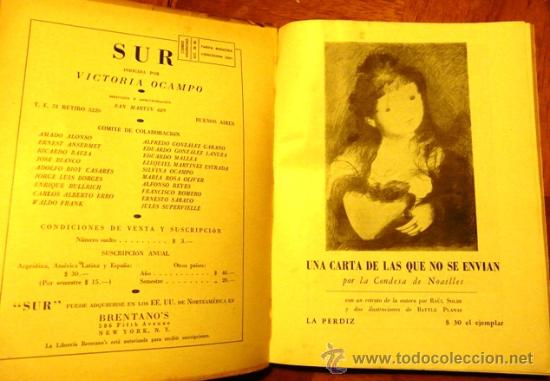 Libros de segunda mano: SUR # 173 - VICTORIA OCAMPO - AÑO 1949 - DENIS DE ROUGEMONT, P. BENICHOU, C. ROSALES.. - 100 PAG - Foto 2 - 30891301