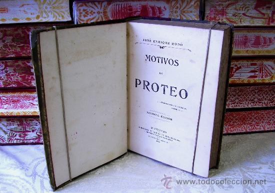 Libros de segunda mano: MOTIVOS DE PROTEO . Autor : Enrique Rod&oacute;, Jos&eacute; - Foto 5