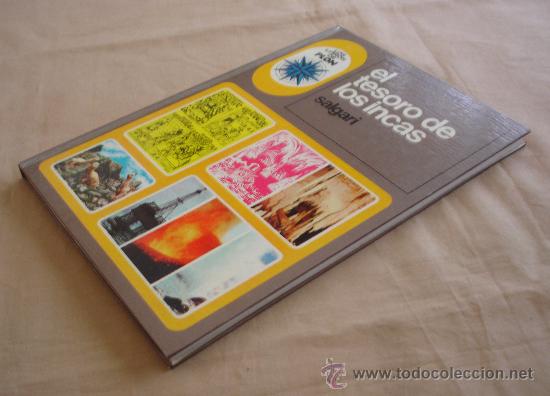 Libros de segunda mano: EL TESORO DE LOS INCAS - EMILIO SALGARI, 1976. - Foto 2