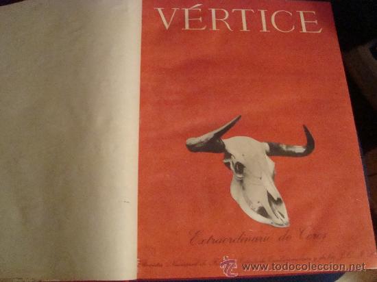 Libros de segunda mano: (320) VERTICE REVISTA EXTRAORDINARIA DE TOROS - Foto 2