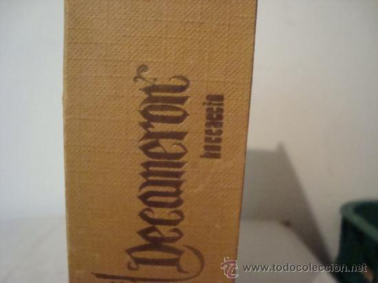 Libros de segunda mano: BOCACCIO.EL DECAMERON.ED RODEGAR. REF.1. - Foto 3