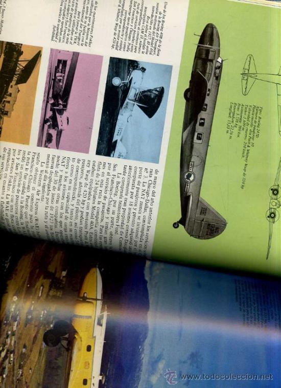 Libros de segunda mano: VOLAR - EL MUNDO DE LA AVIACI&Oacute;N (EGC, 1982) CINCO TOMOS - Foto 4