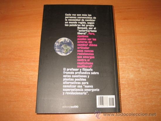 Libros de segunda mano: CAMBIAR EL MUNDO DANIEL BENSAID  EDITORIAL SOL90 2010 - Foto 2