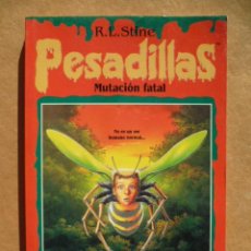 Libros de segunda mano: PESADILLAS / MUTACIÓN FATAL R.L. STINE. Lote 31364198