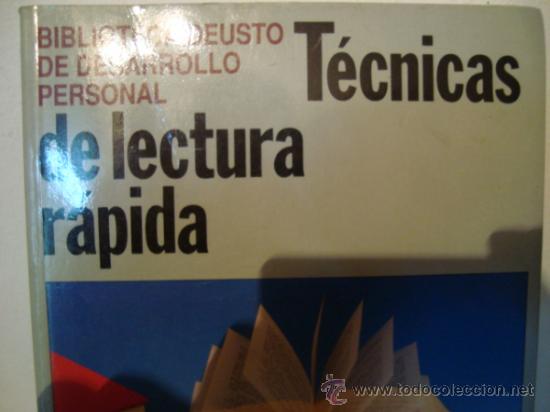 Libros de segunda mano: BIBLIOTECA DEUSTO.TECNICAS DE LECTURA RAPIDA - Foto 2