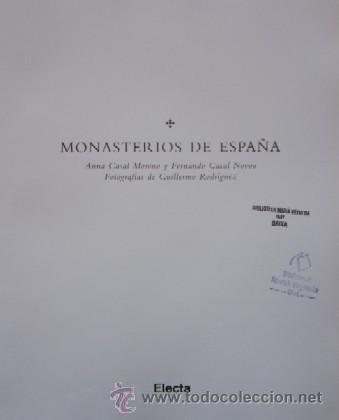 Libros de segunda mano: MONASTERIOS DE ESPA&Ntilde;A - Foto 3
