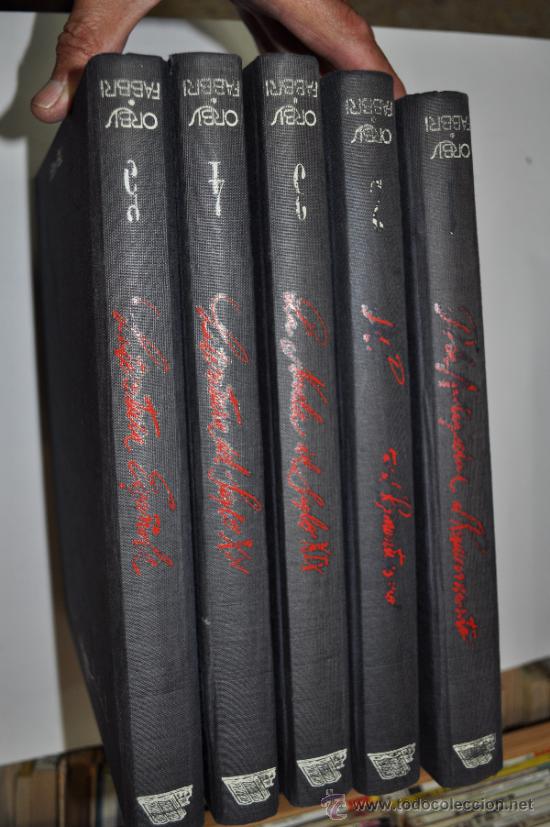 Libros de segunda mano: Literatura espa&ntilde;ola( 5 tomos)  AB13365 - Foto 1