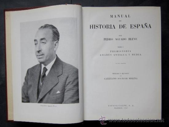 Libros de segunda mano: MANUAL DE HISTORIA DE ESPA&Ntilde;A - 3 TOMOS - Foto 2