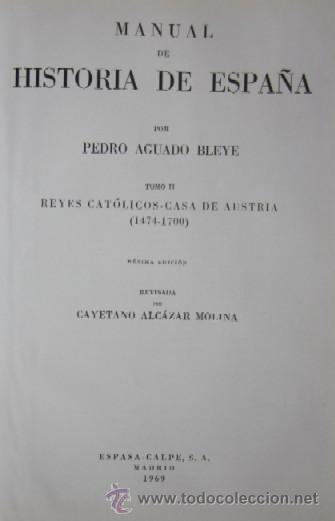 Libros de segunda mano: MANUAL DE HISTORIA DE ESPA&Ntilde;A - 3 TOMOS - Foto 6