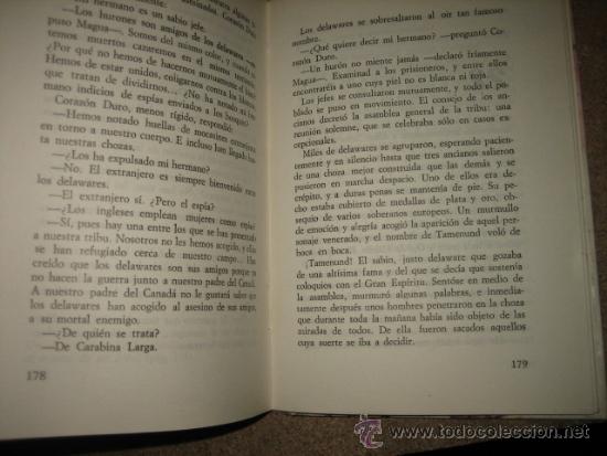 Libros de segunda mano: EL ULTIMO DE LOS MOHICANO  JAMES FENIMORE COOPER     EDICIONES PAULINAS 1967 - Foto 3