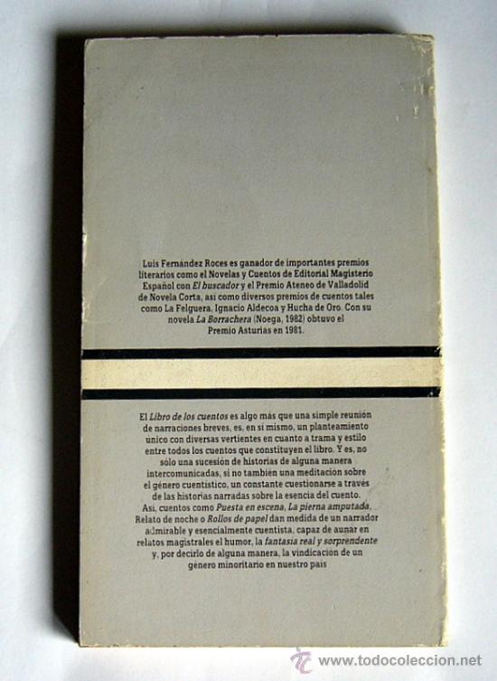 Libros de segunda mano: LIBRO DE LOS CUENTOS - LUIS FERNANDEZ ROCES - Foto 2