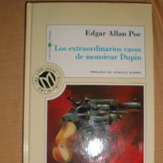 Libros de segunda mano: EDGAR ALLAN POE. LOS EXTRAORDINARIOS CASOS DE MONSIEUR DUPIN.. Lote 31851439