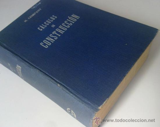 Libros de segunda mano: C&Aacute;LCULOS DE CONSTRUCCI&Oacute;N (M. Company) - Foto 1
