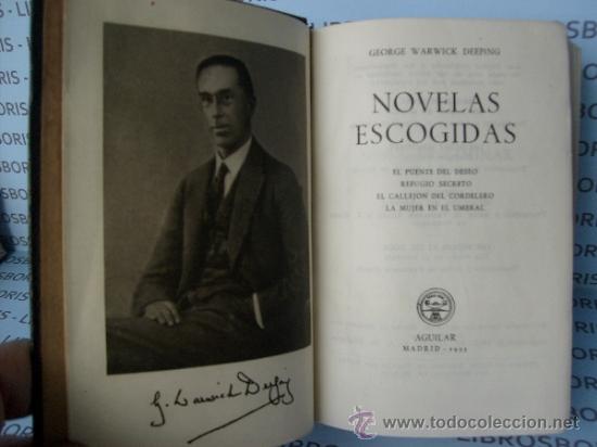 Libros de segunda mano: WARWICK DEEPING - VOVELAS ESCOGIDAS - AGULAR - COL. JOYA. - Foto 3