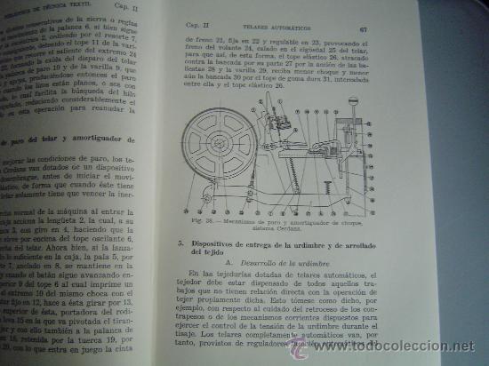 Libros de segunda mano: Libro Telares Autom&aacute;ticos.Biblioteca de T&eacute;cnica Textil.Por Hans Maier. - Foto 3
