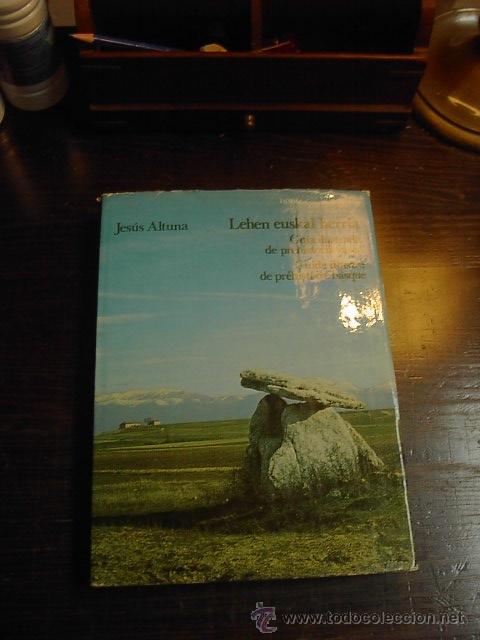 Libros de segunda mano: Jesus Altuna, Guia ilustrada de prehistoria vasca, 1975