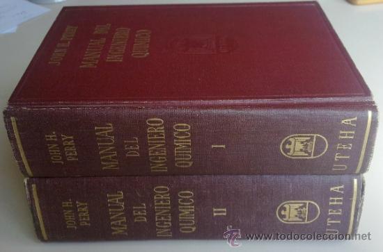 Libros de segunda mano: MANUAL DEL INGENIERO QU&Iacute;MICO (Perry) - Foto 2