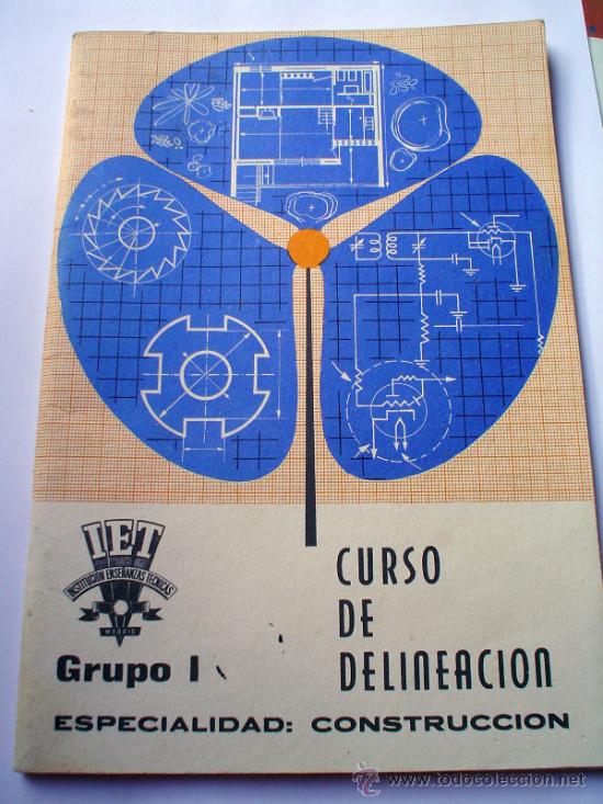 Libros de segunda mano: CURSO DE DELINEACION-ESPECIALIDAD CONSTRUCCION. - Foto 1