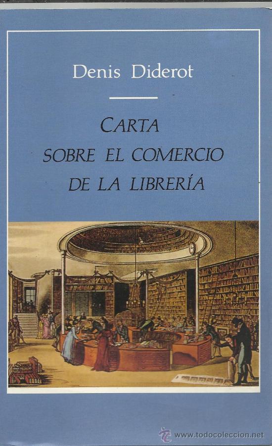 Libros de segunda mano: CARTA SOBRE EL COMERCIO DE LA LIBRERIA - Foto 1