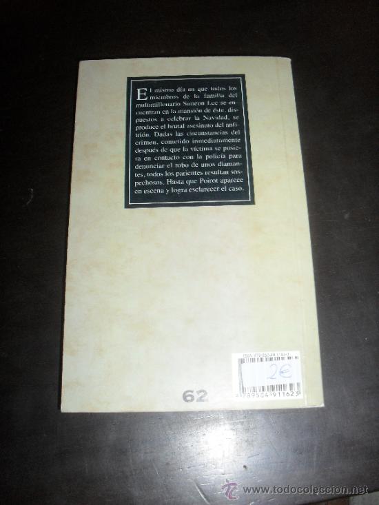 Libros de segunda mano: AGATHA CHRISTIE. NAVIDADES TRAGICAS. PLANETA. - Foto 2