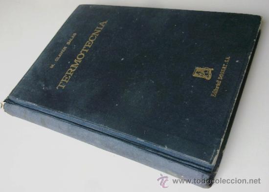 Libros de segunda mano: TERMOTECNIA (M. CLAVER SALAS) - Foto 1