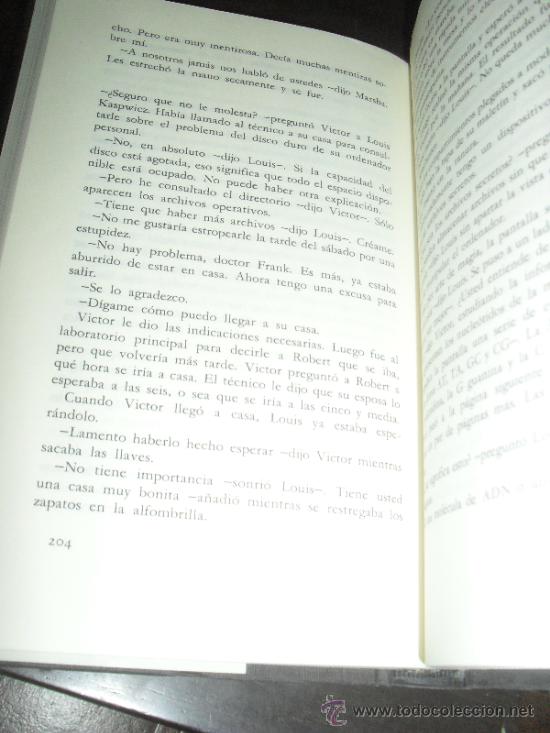 Libros de segunda mano: MUTACION. ROBIN COOK. CIRCULO DE LECTORES. - Foto 2