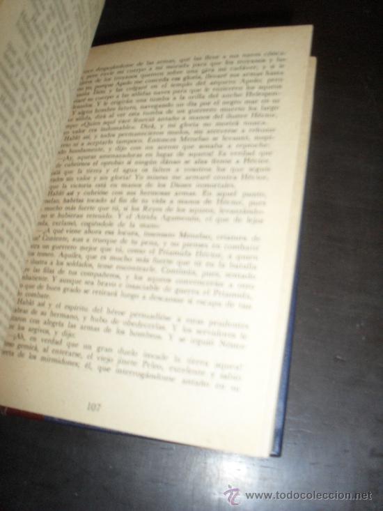 Libros de segunda mano: HOMERO. LA ILIADA. EDICIONES CLUB INTERNACIONAL DEL LIBRO. - Foto 2