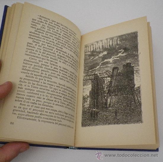 Libros de segunda mano: Viaje alrededor de la Luna. J.Verne. - Foto 2