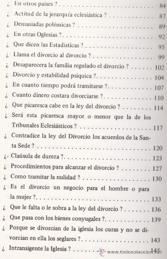 Libros de segunda mano: DIVORCIO - EL PUEBLO PREGUNTA - ANTONIO ARADILLAS - 1981 - Foto 5