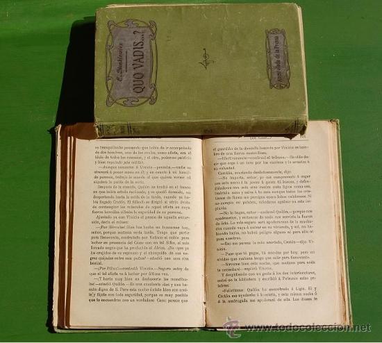 Libros de segunda mano: Enrique Sienkiewicz. Quo Vadis? - Foto 1