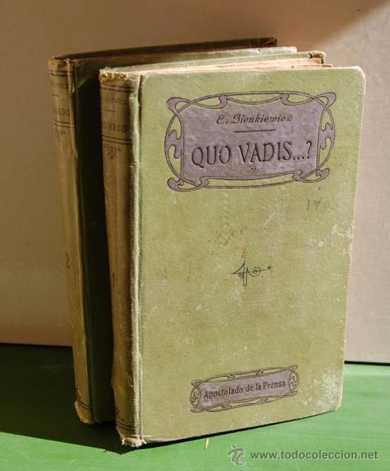 Libros de segunda mano: Enrique Sienkiewicz. Quo Vadis? - Foto 2
