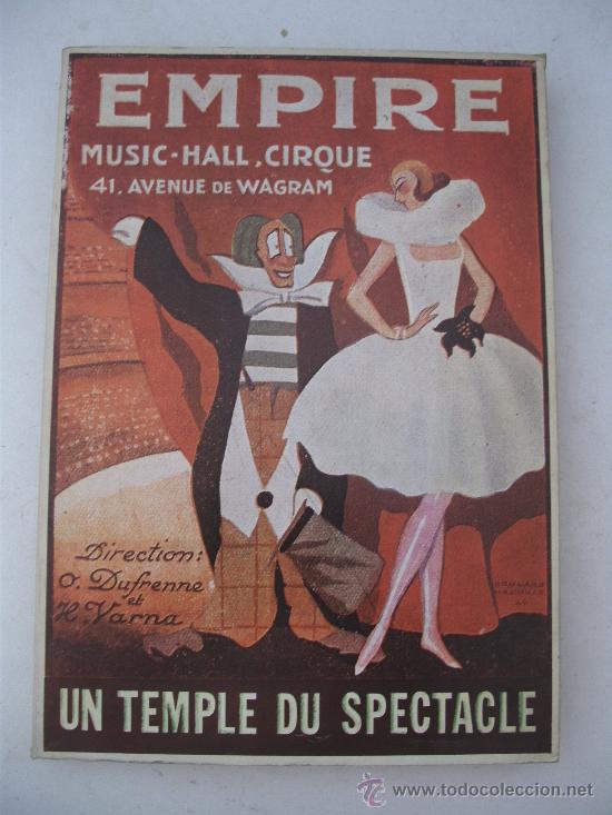 Libros de segunda mano: L'empire un temple du spectacle. pr&eacute;face de j. c. averty, por jaques salles, 1975