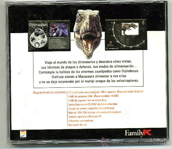 Libros de segunda mano: HISTORIA NATURAL DE LOS DINOSAURIOS EN CD - Foto 2