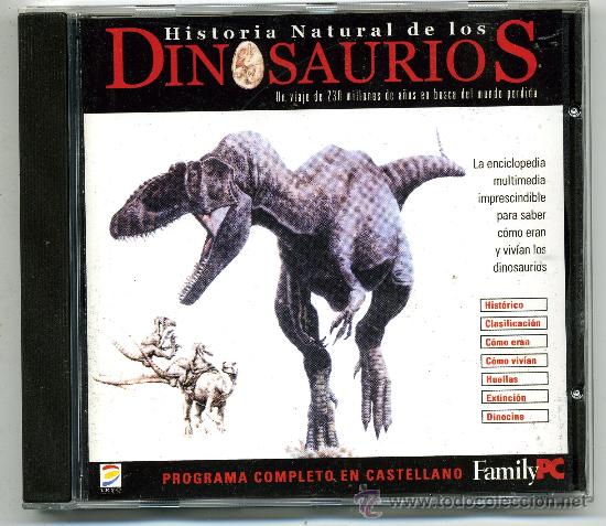 Libros de segunda mano: HISTORIA NATURAL DE LOS DINOSAURIOS EN CD - Foto 1