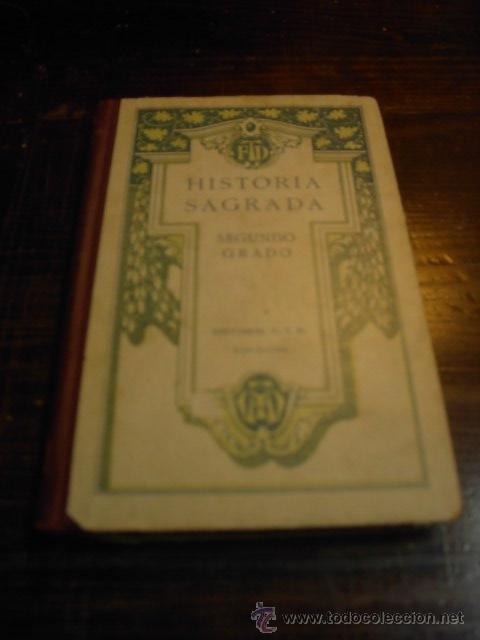 Libros de segunda mano: Historia Sagrada, Segundo Grado, Barcelona, 1925 - Foto 1