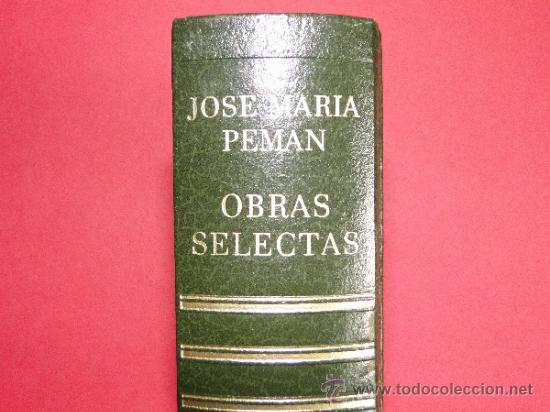 Libros de segunda mano: JOSE MARIA PEMAN. OBRAS SELECTAS . - Foto 2