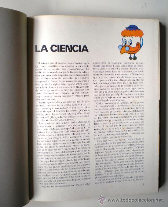 Libros de segunda mano: ENCICLOPEDIA DISNEY - TOMO 2 - LA CIENCIA. - Foto 3