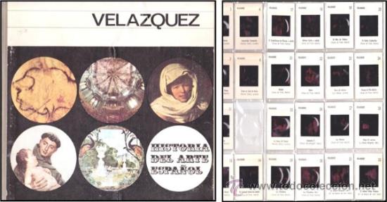 Libros de segunda mano: HISTORIA DEL ARTE ESPA&Ntilde;OL--VELAZQUEZ--- CON DIAPOSITIVAS