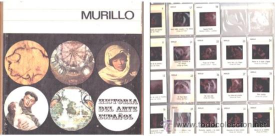 Libros de segunda mano: HISTORIA DEL ARTE ESPA&Ntilde;OL---MURILLO--- CON DIAPOSITIVAS - Foto 2