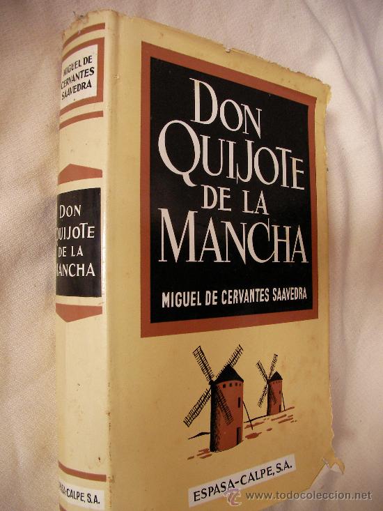 Libros de segunda mano: DON QUIJOTE DE LA MANCHA - CERVANTES - ESPASA CALPE (CG2) - Foto 1