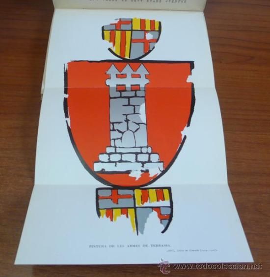 Libros de segunda mano: NOM I ESCUT DE TERRASSA. CARD&Uacute;S, S. 1961. - Foto 5