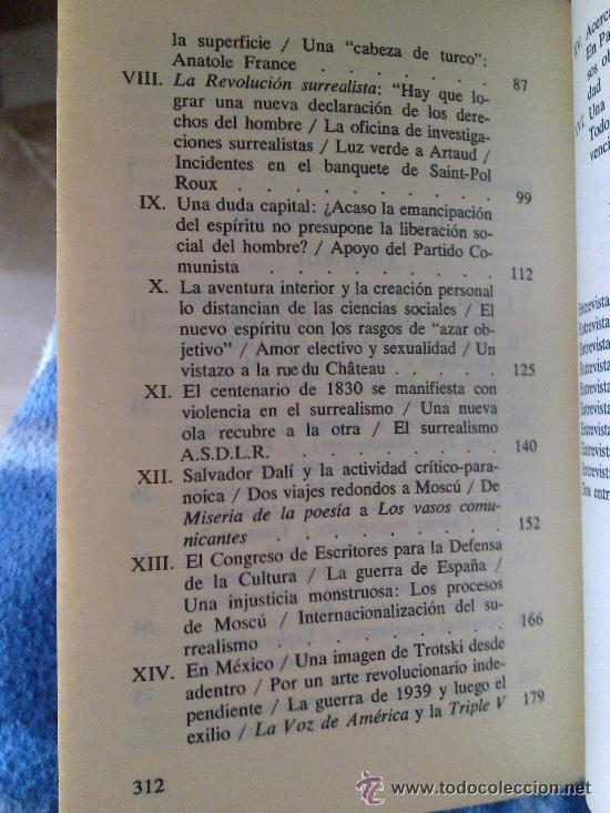 Libros de segunda mano: Conversaciones (1913 - 1952) - Andr&eacute; Breton - Foto 4